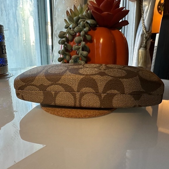 Coach Signature Tan Eyewear Monogram Case - Picture 8 of 11